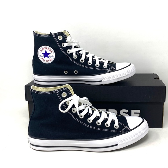 Converse Ctas Hi Classic Canvas Black Casual Women's Sneakers Skate Shoes M9160C - Picture 2 of 9